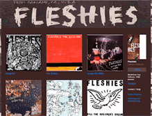 Tablet Screenshot of fleshies.net
